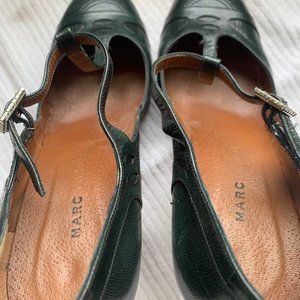 Marc Jacobs Turquoise Mary Janes